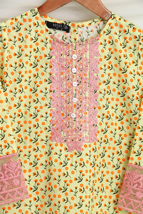 2 PIECE EMB LAWN SUIT