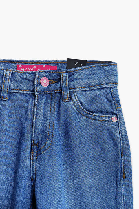 Denim Wide Leg Pant