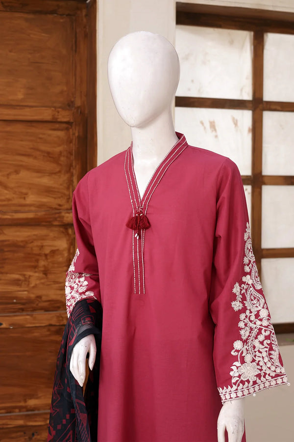 3 PIECE LAWN EMB SUITS