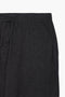 Men Branded Trouser - Charcoal