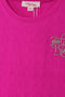 Girls Branded Graphic T-Shirt - Pink