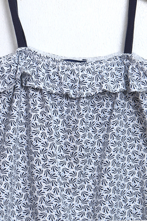 Girls Branded Graphic Short Tunic - Black