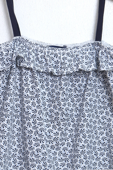 Girls Branded Graphic Short Tunic - Black