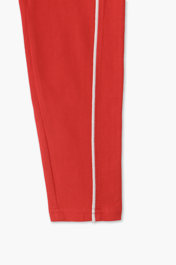 Women's Branded Legging - Red