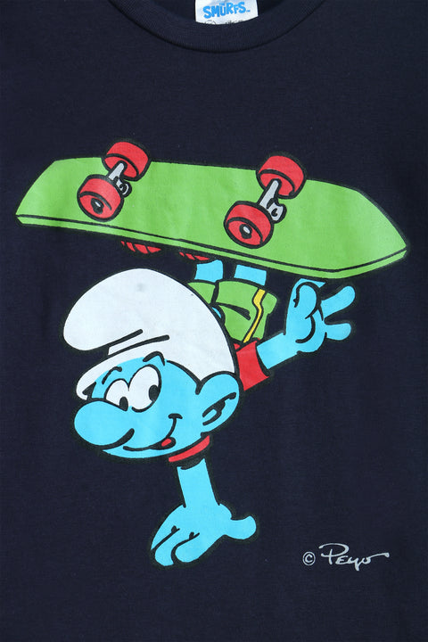 Boy Branded Graphic T-shirt F/S - Navy