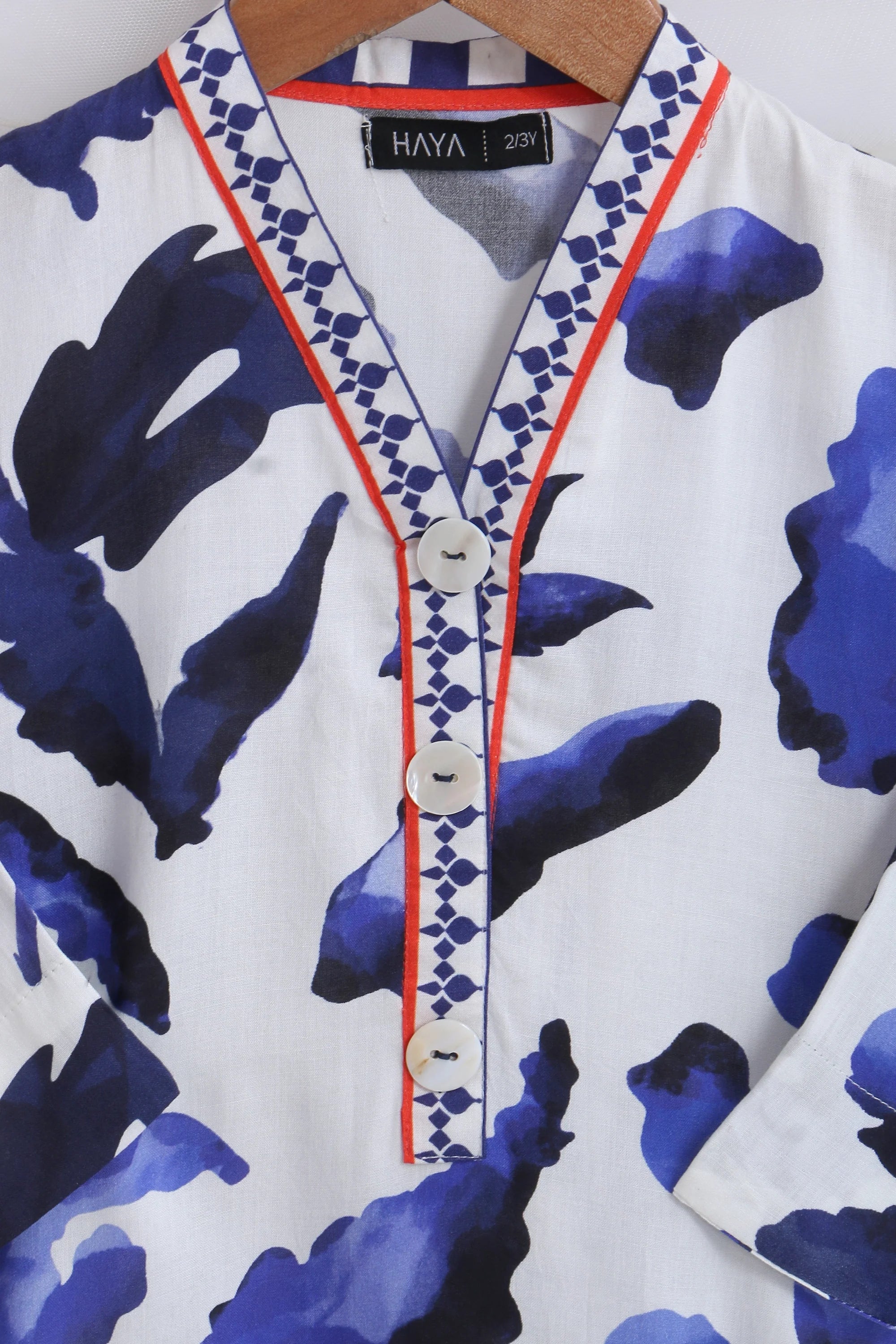 PRINTED COTTON SHIRT