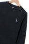 Boy Sweat Shirt Double Pique - Black