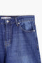 WIDE LEG DENIM PANT