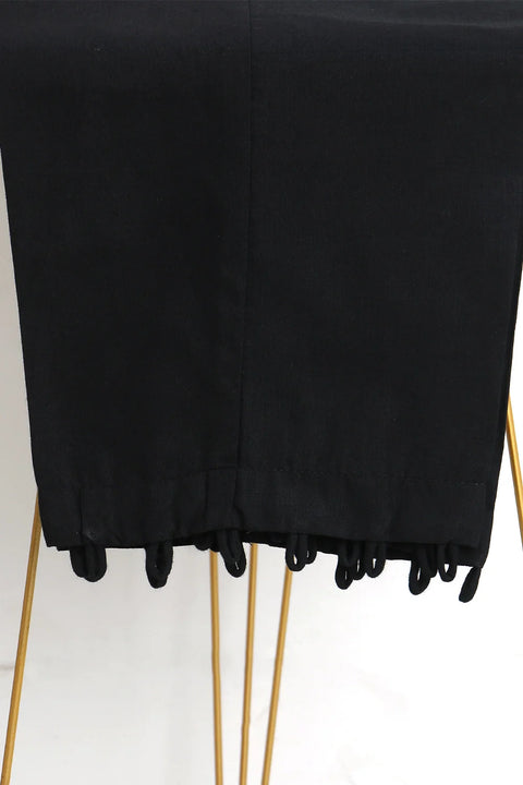 STRAIGHT COTTON TROUSER