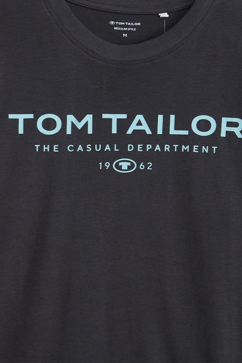 Men Branded Graphic T-Shirt - Grey