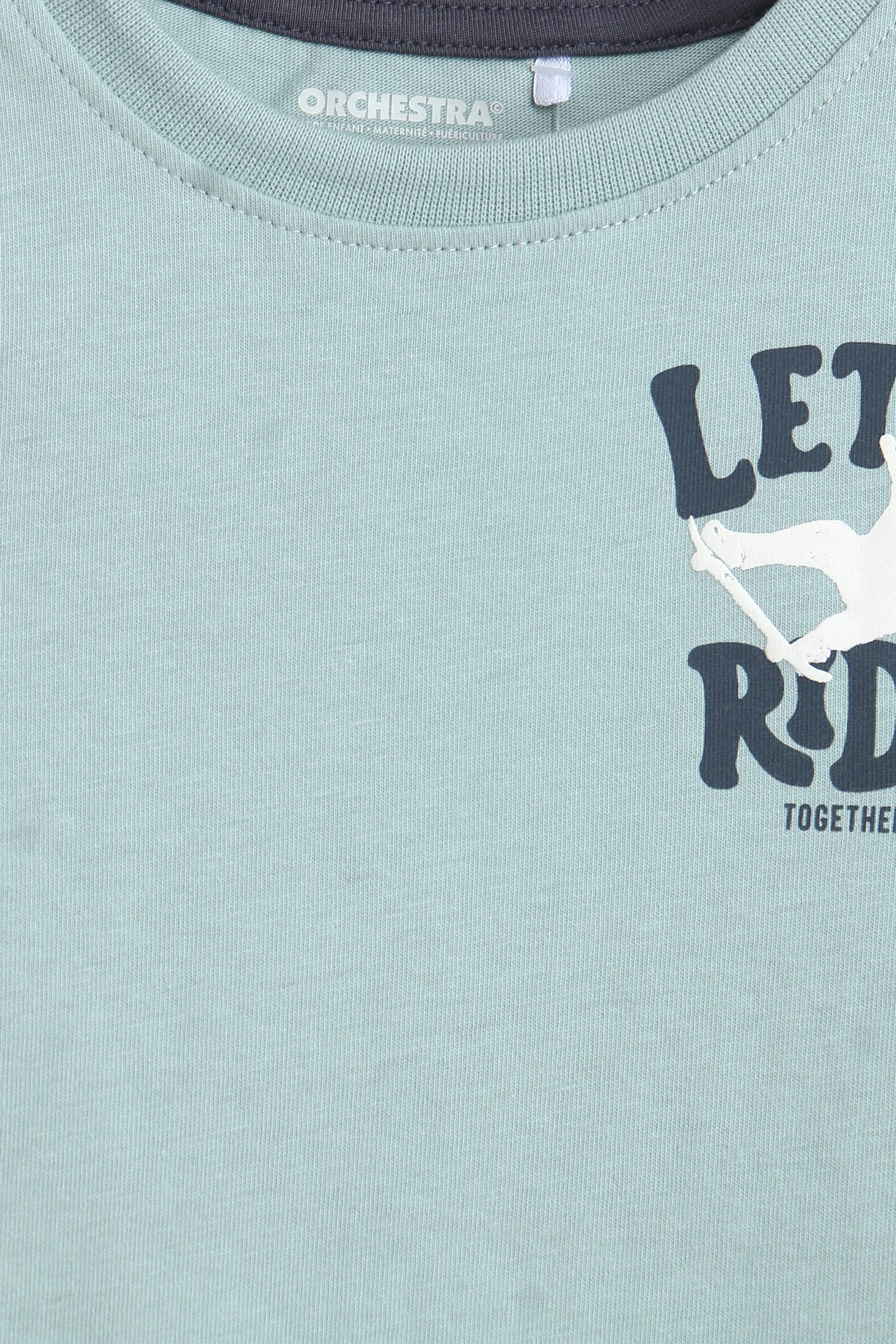 Boys Branded Graphic T-Shirt - Sea Green