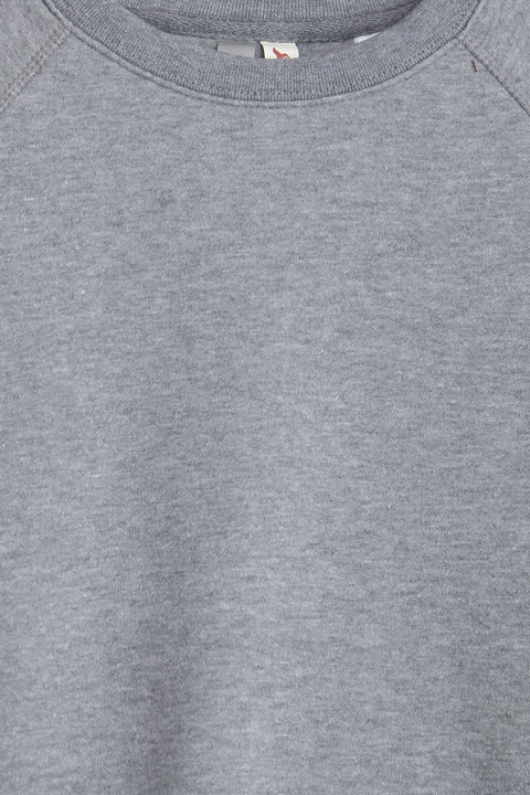 Men Branded Basic Sweatshirt - Grey