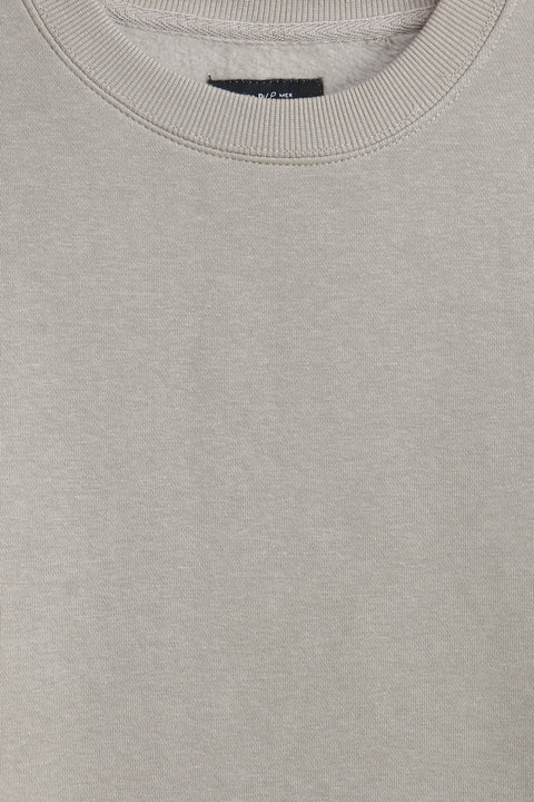 Men Branded Basic Sweatshirt - Fawn