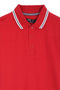 Men Tipping Collar Polo MP24#01 - Red