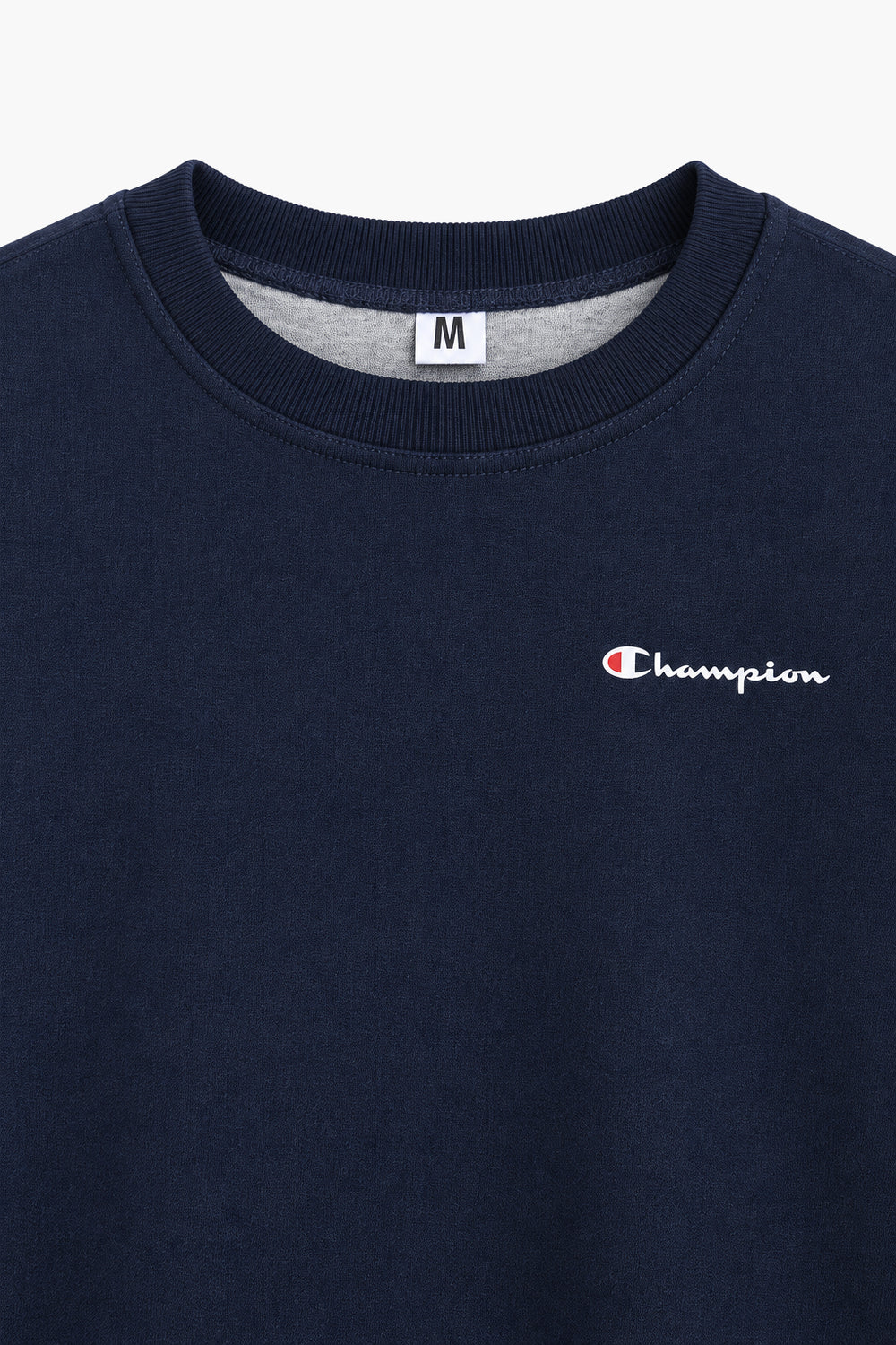 Men Branded Fleece Sweatshirt - D/Blue