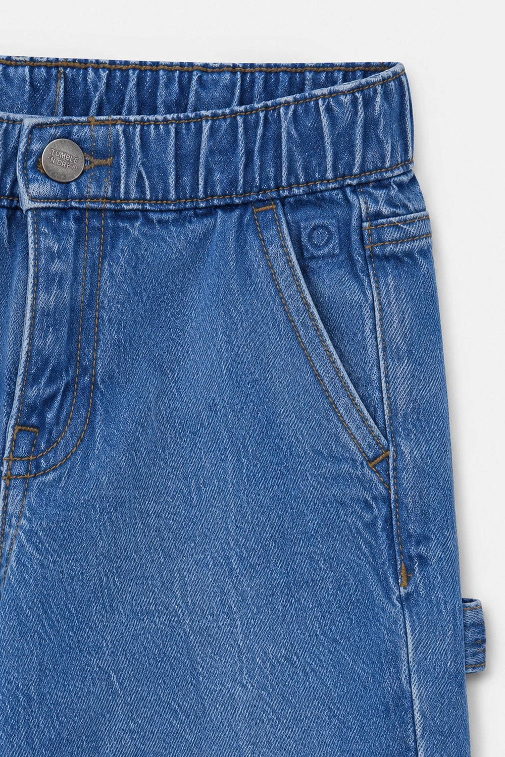 Boy Branded Straight fit Denim Pant - M/BLUE