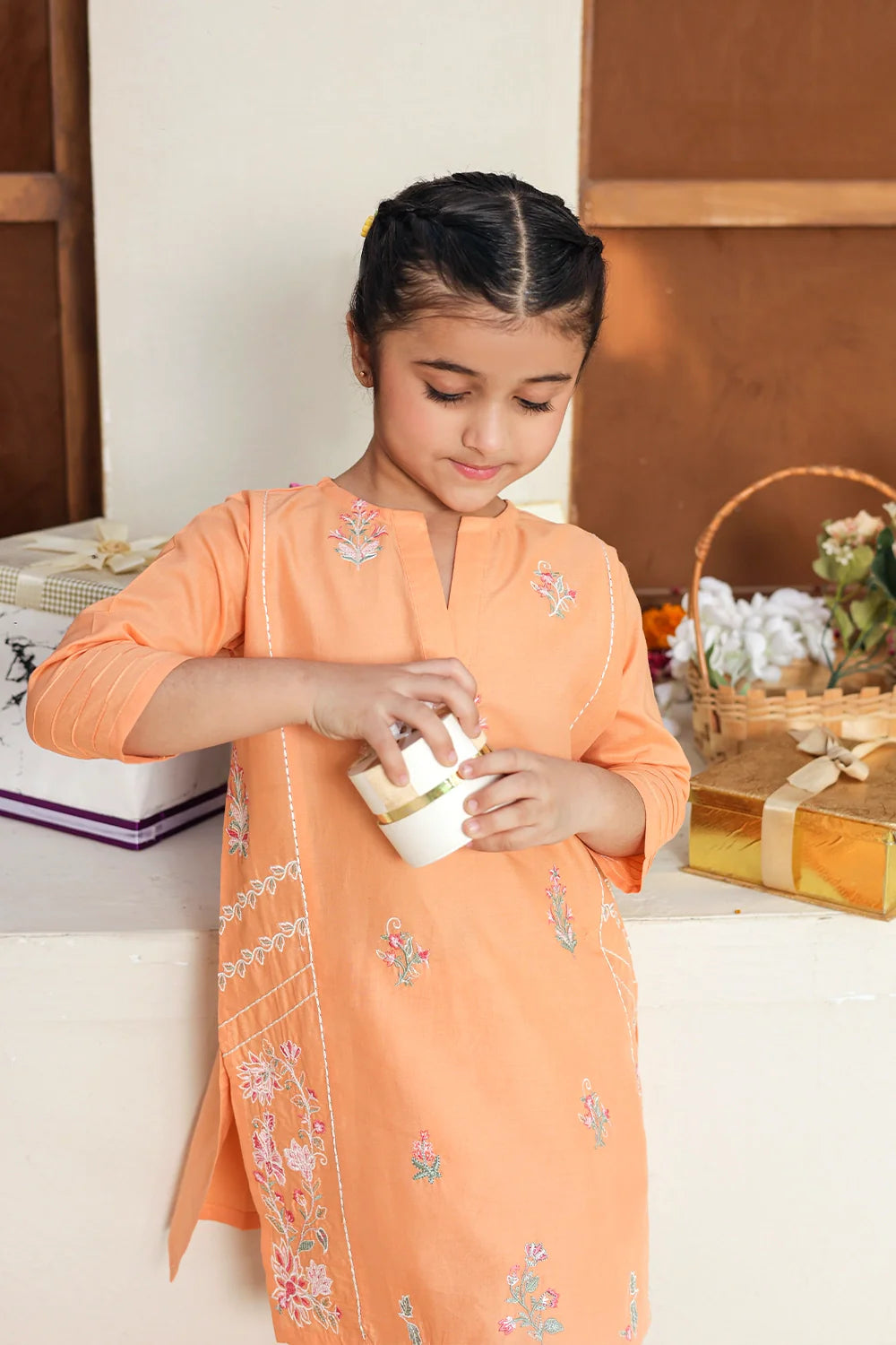 2 PIECE EMB LAWN SUIT