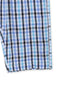 Men Loungewear Check 3 Quarter Short IMM3Q-8 - Blue