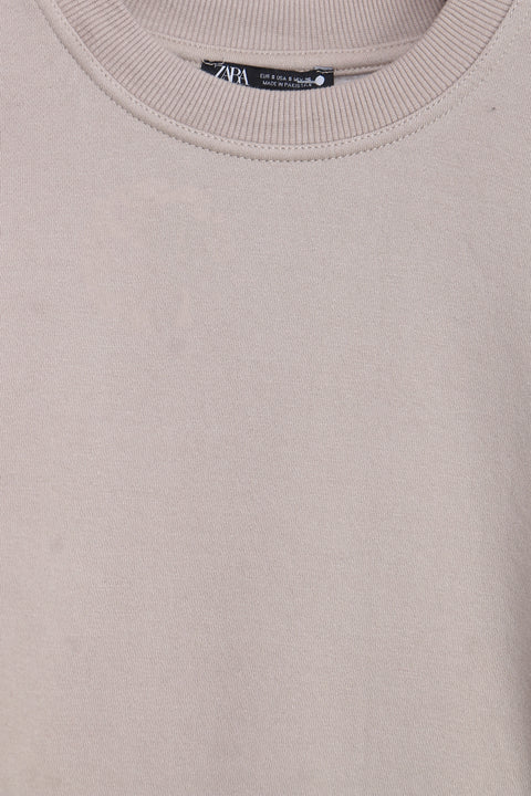 Women Branded Sweatshirt - Camel