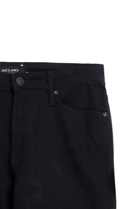 Man J&J Denim Jeans - Black
