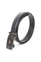 Men Leather Belt Automatic Buckle - Black