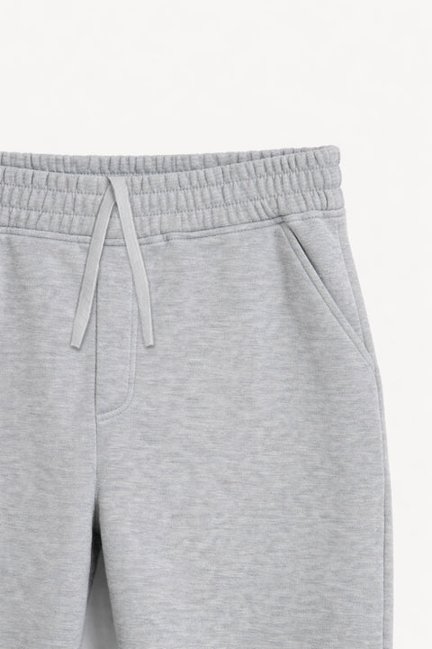 Men Branded Fleece Pajama - Heather Grey