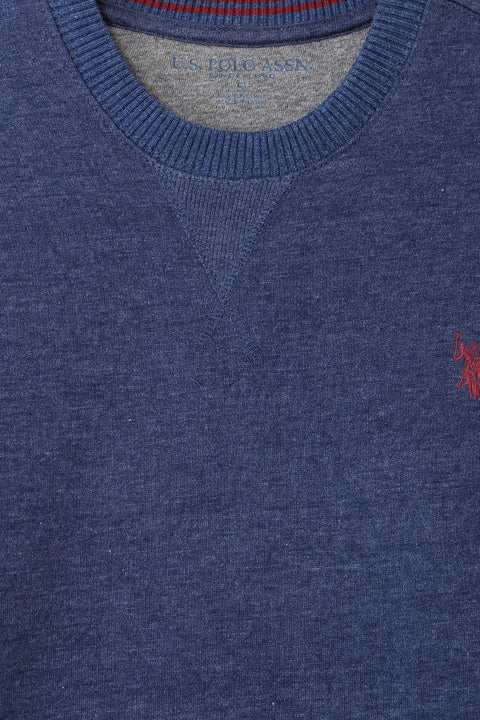 Men U.S. Polo Basic Sweatshirt - D/Blue