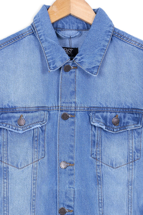 Men Denim Jacket M404-2023 - L/Blue