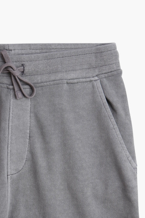 Men Branded Graphic Short - Grey