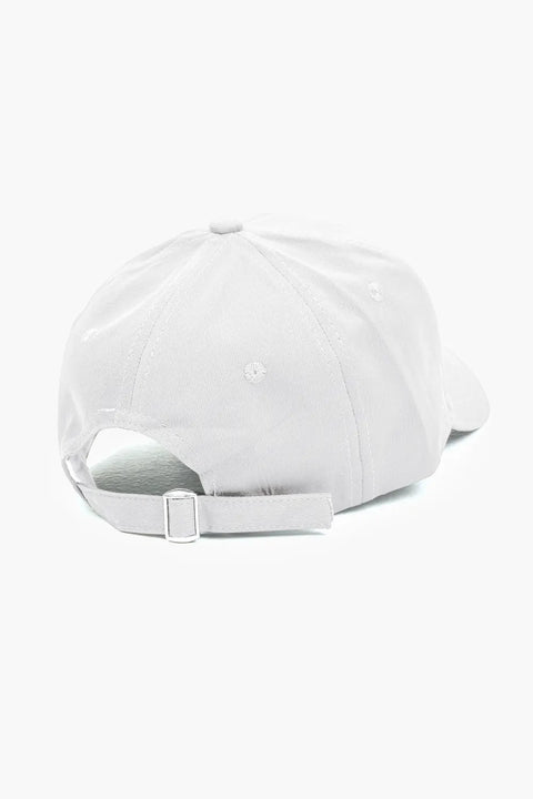 Adjustable Unisex Cap 3667 - White
