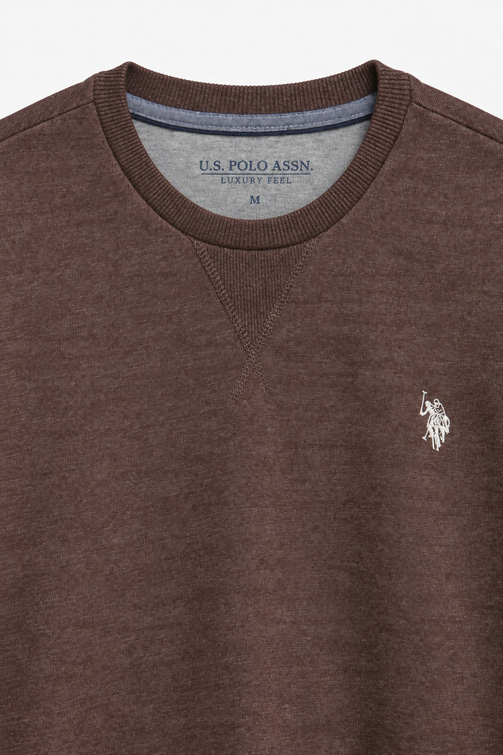 Men U.S. Polo Basic Sweatshirt - Brown