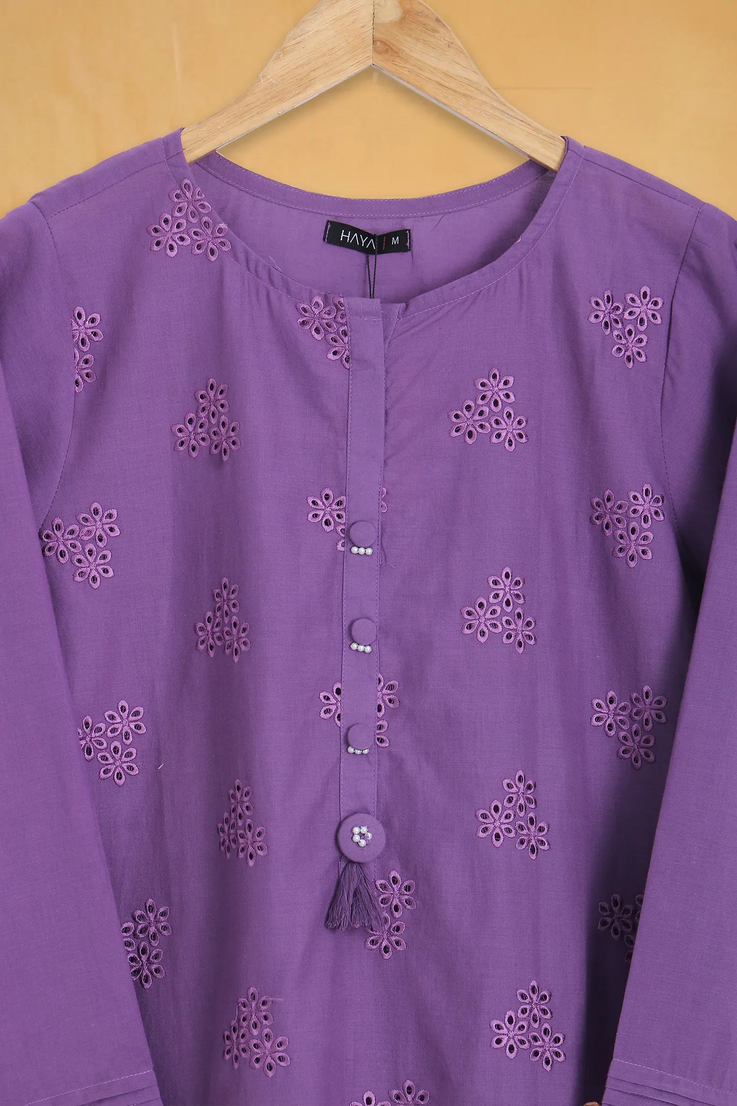 2 PIECE EMB LAWN SUIT
