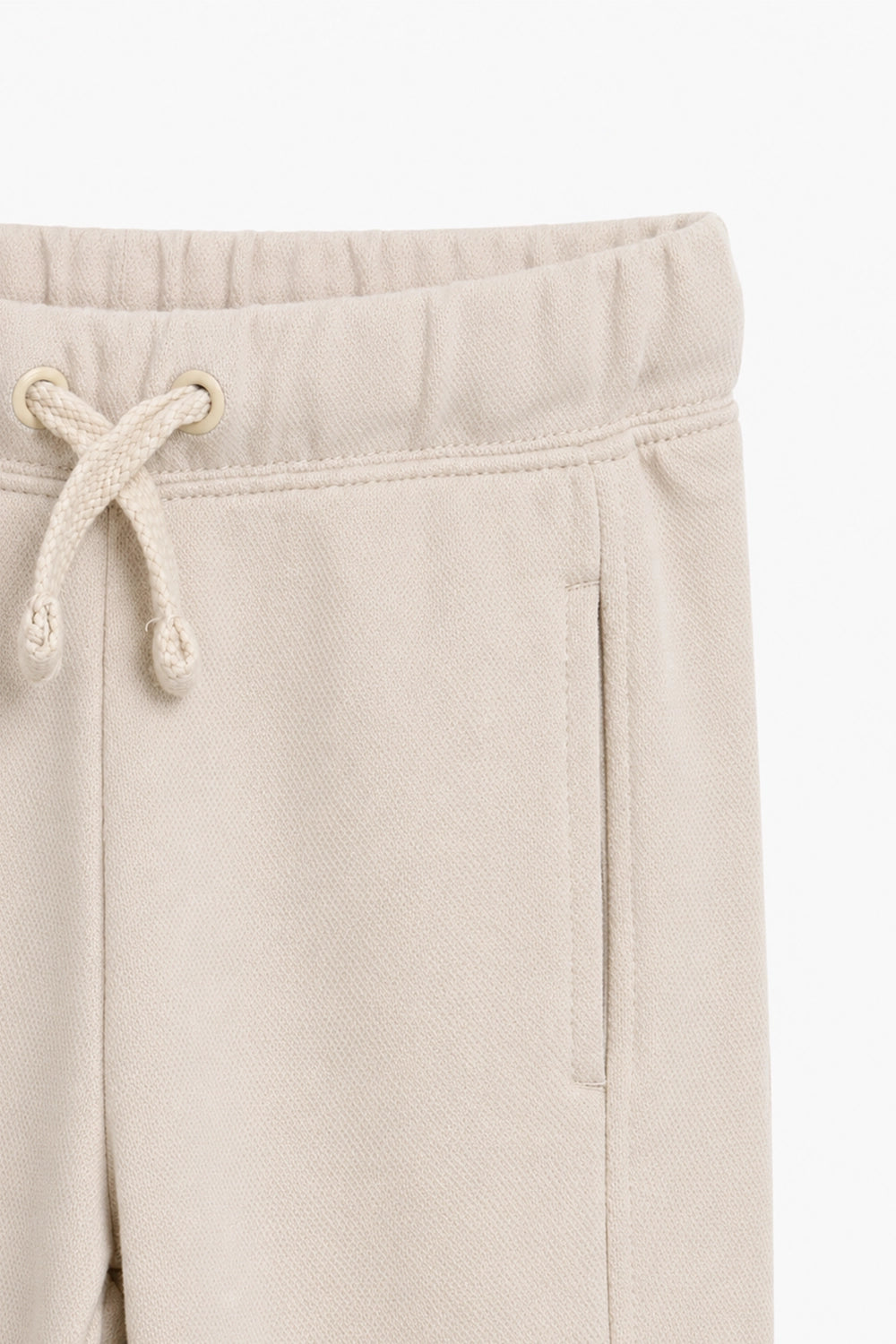 Boys Branded Trouser  - Cream