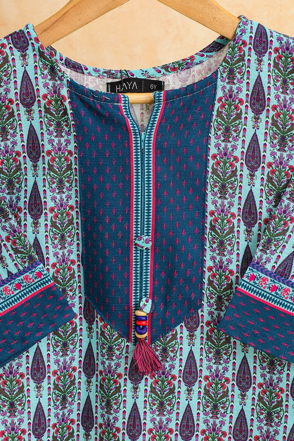 2 PIECE PRINTED KHADDAR SUIT