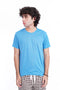 Men Branded R-Neck Tee - Blue