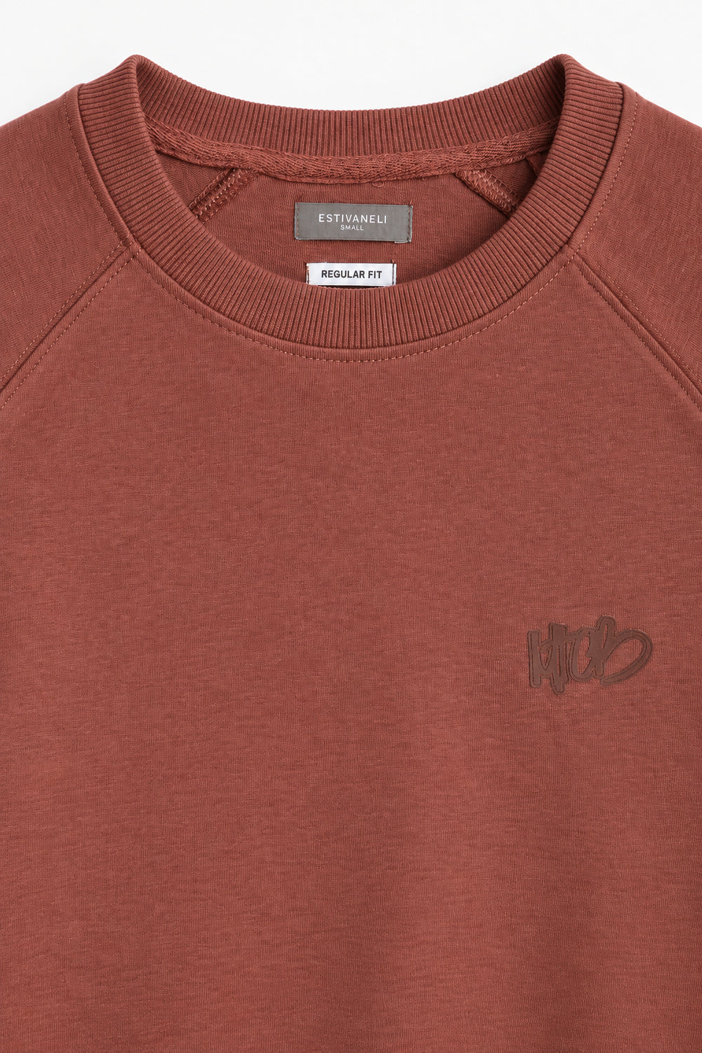 Men Branded Graphic Sweatshirt - Brown