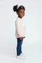 Girls Branded Graphic Sweatshirt - L/Pink
