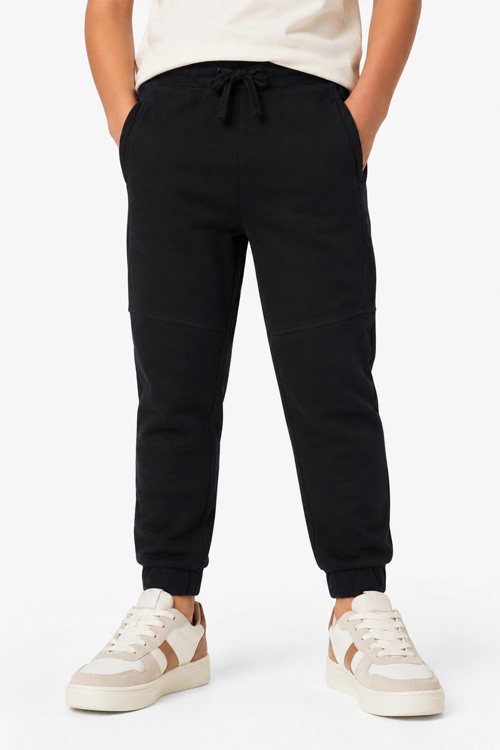 Boys Branded Trouser  - Black