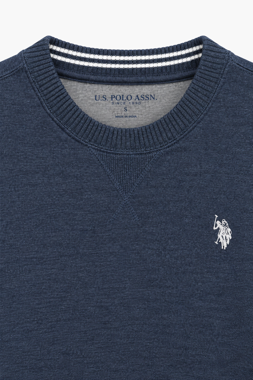 Men U.S. Polo Basic Sweatshirt - Blue