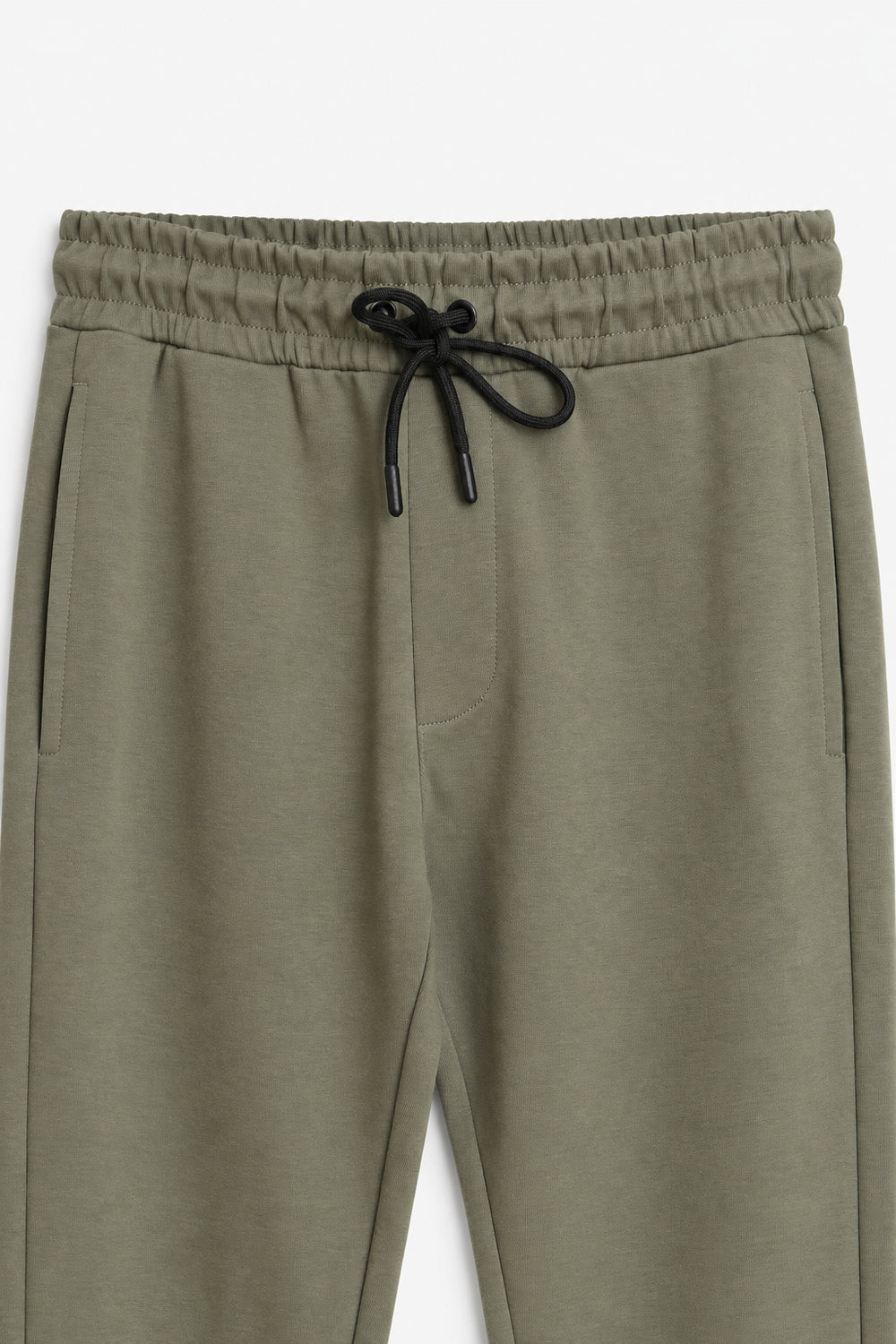 Men Branded Trouser - Olive
