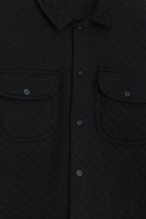 Men Branded Jacket - Black