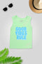 Boys Branded Graphic Sando - Green