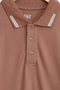 Jacquard Collar Polo