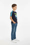 Boy Branded Graphic T-shirt - Navy