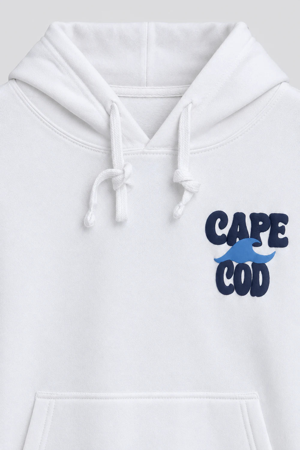 Women Branded Graphic Pullover Hoodie - White