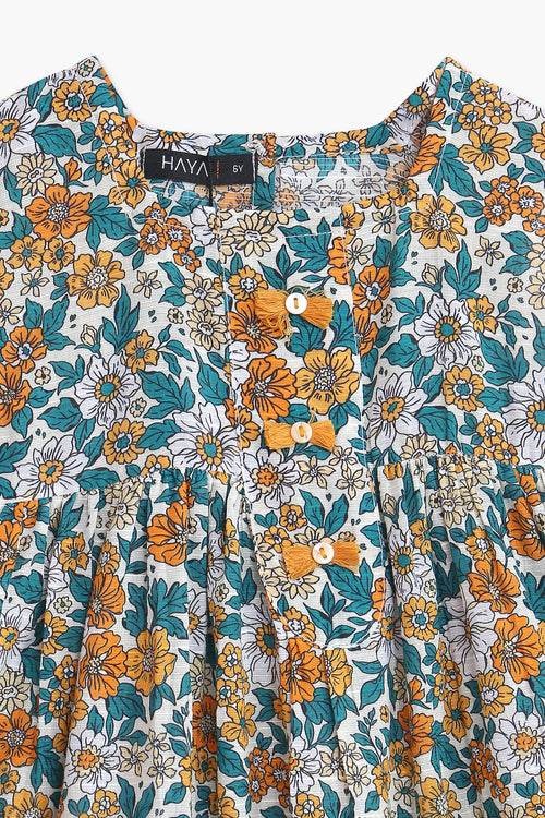 PRINTED LAWN FROCK