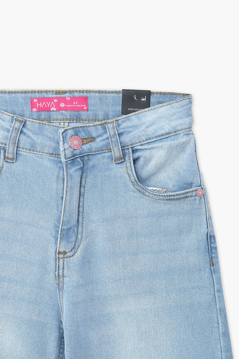 Wide Leg Demin Pant