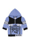 Boys Graphic 2-Piece Hoodie Suit 1206/7-A - Blue