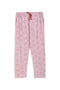 Women Branded Graphic Night Suit 10-23 - Pink