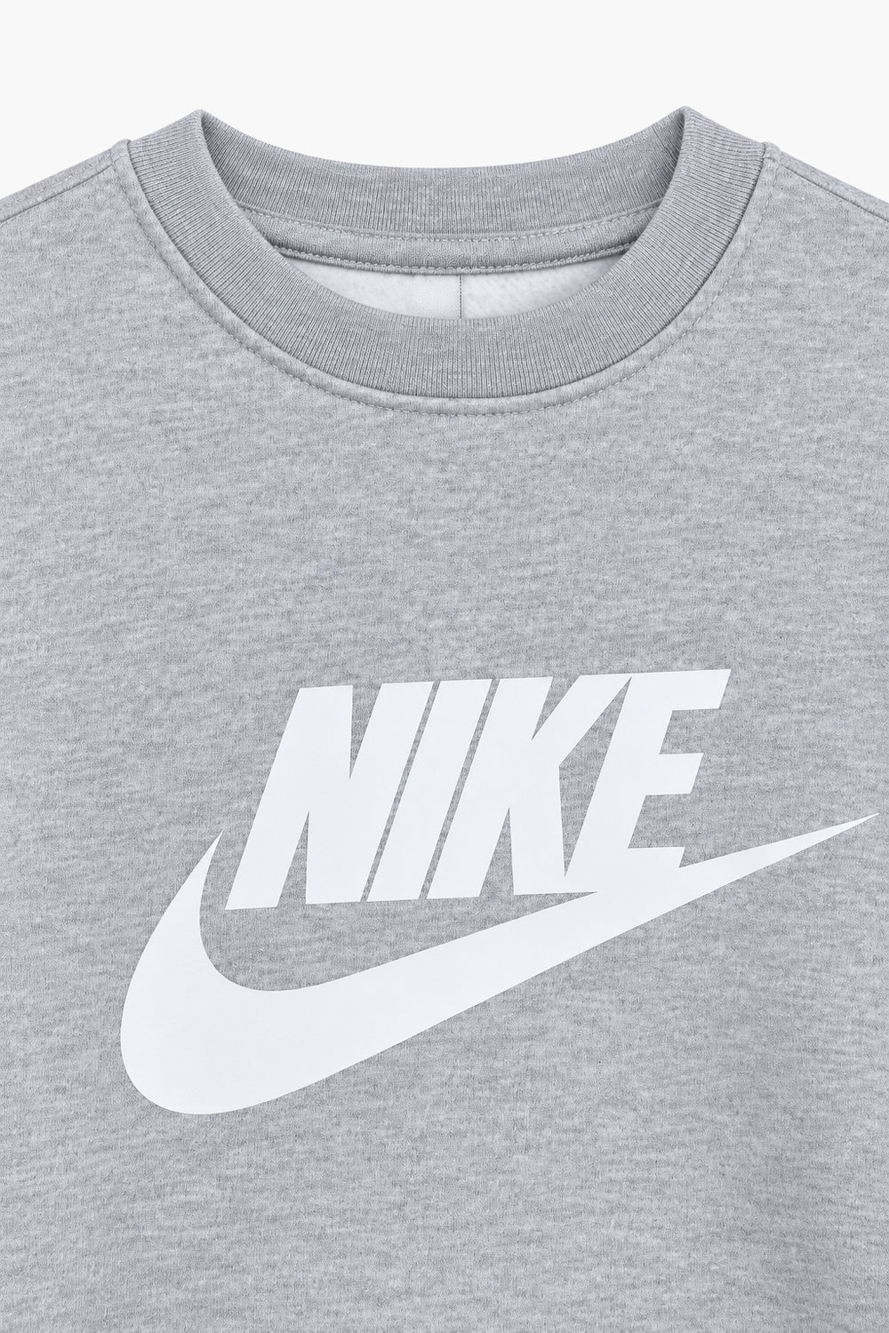Men Branded Fleece Sweatshirt - Grey